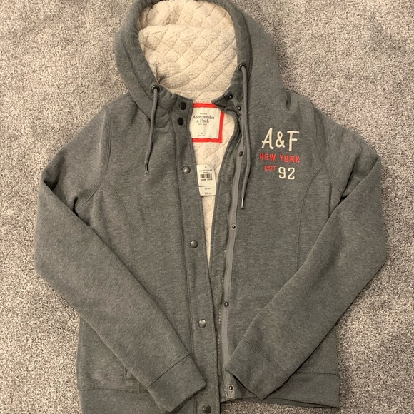 Abercrombie and Fitch zip up hoodie - Picture 1 of 3